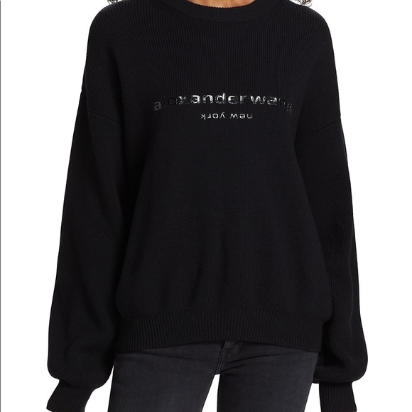 Alexander Wang
Oversized Wool Logo Sweater - Picture 1 of 5